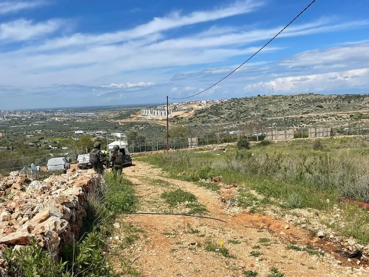 الاحتلال يجرف متنزهًا شرق قلقيلية